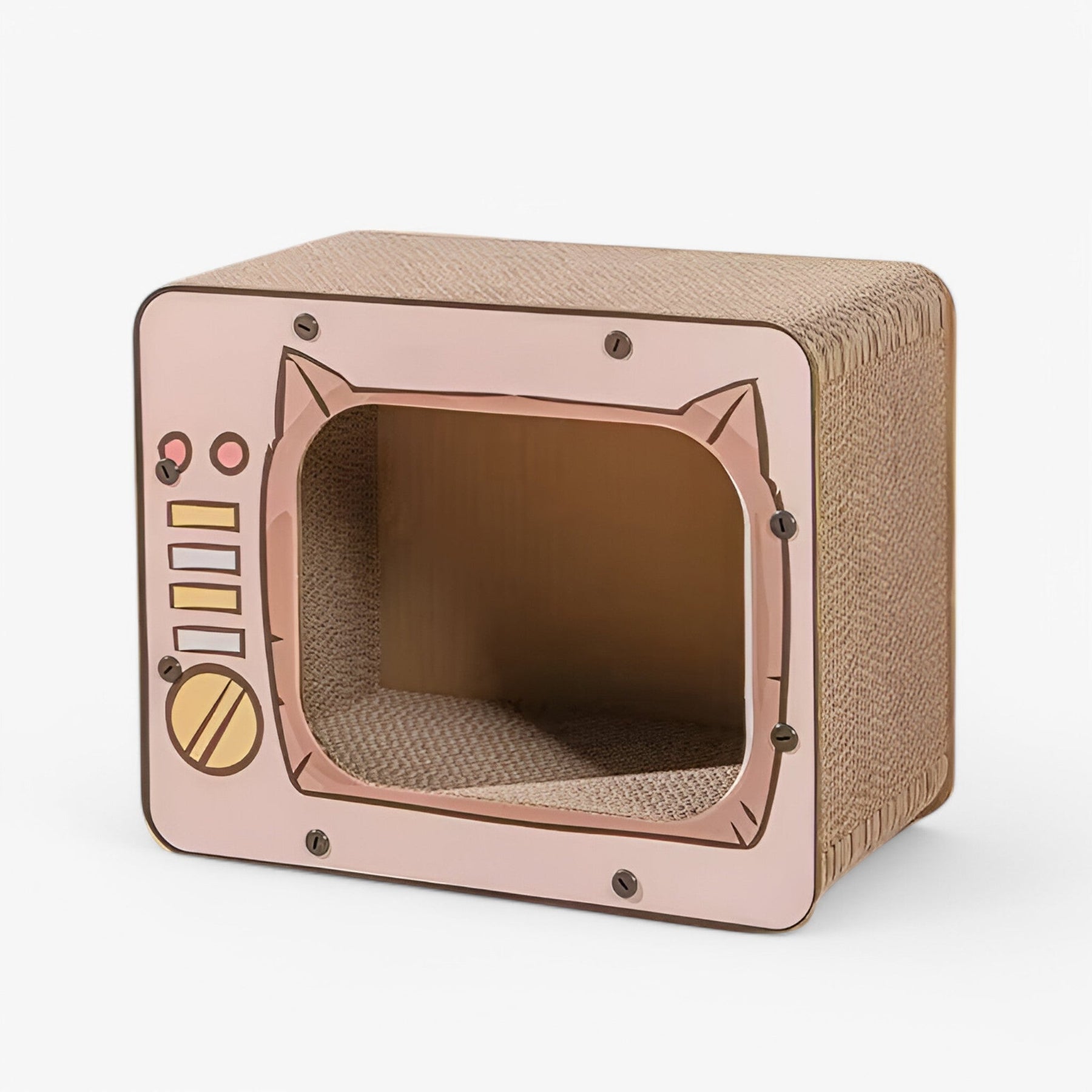 pets : Nova Creatieve Krabpaal voor Televisie - Bruin in Roze van Pantino