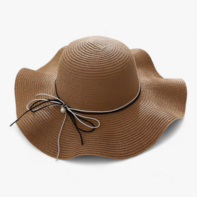 Sun Hat : Hoed Khaki - Zomerstrandhoed - Blijf Stijlvol en Beschermd Tegen de Zon in Khaki 56-58CM van Pantino