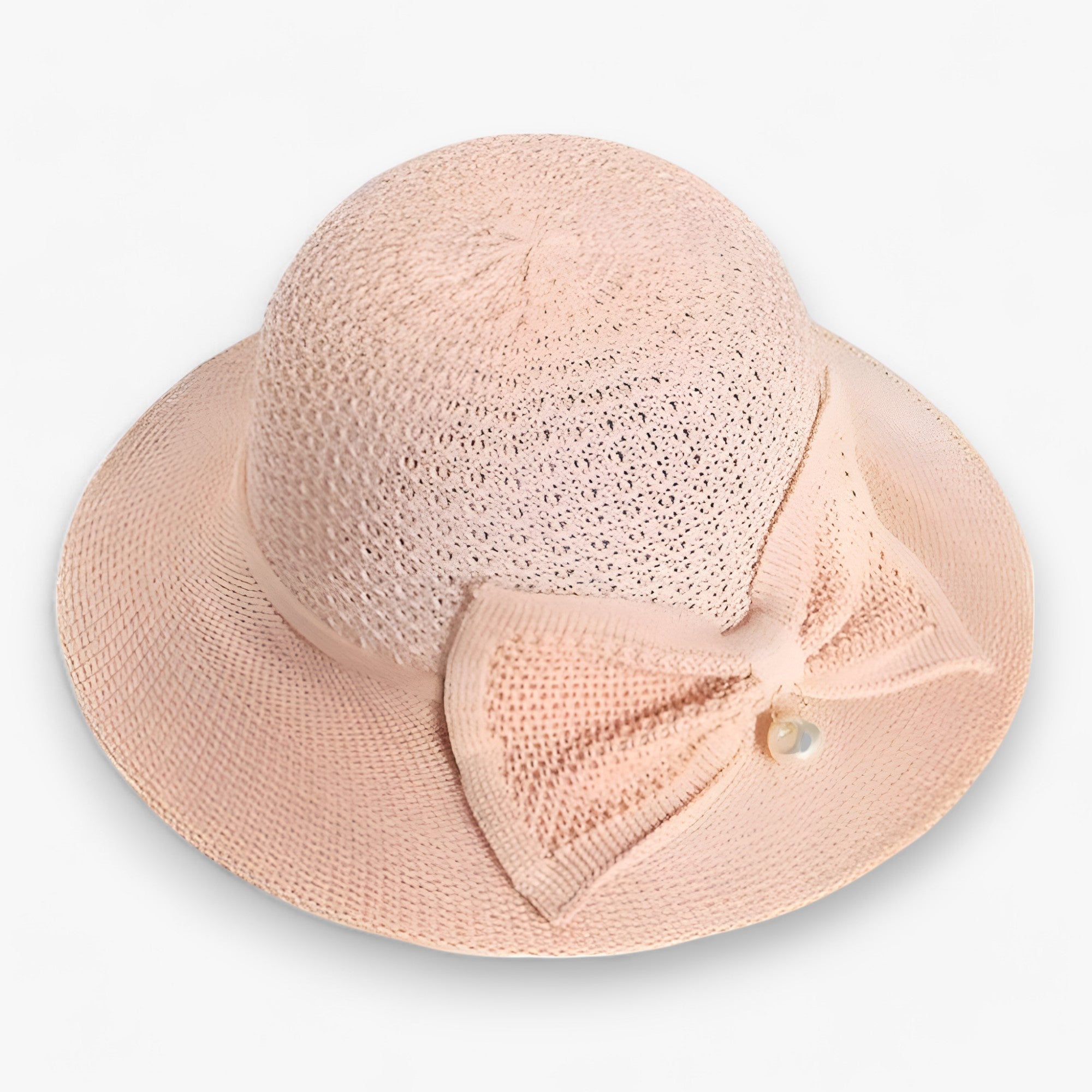Sun Hat : Vrouwen Zonnehoed - Verdampende Zonnebrandbescherming in Roze Één maat van Pantino