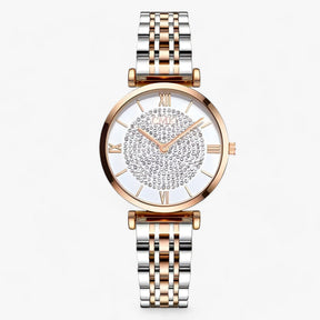 watches : Horloge Dames Zilver - Luxe RVS - Elegant en Tijdloos in Goud van Pantino