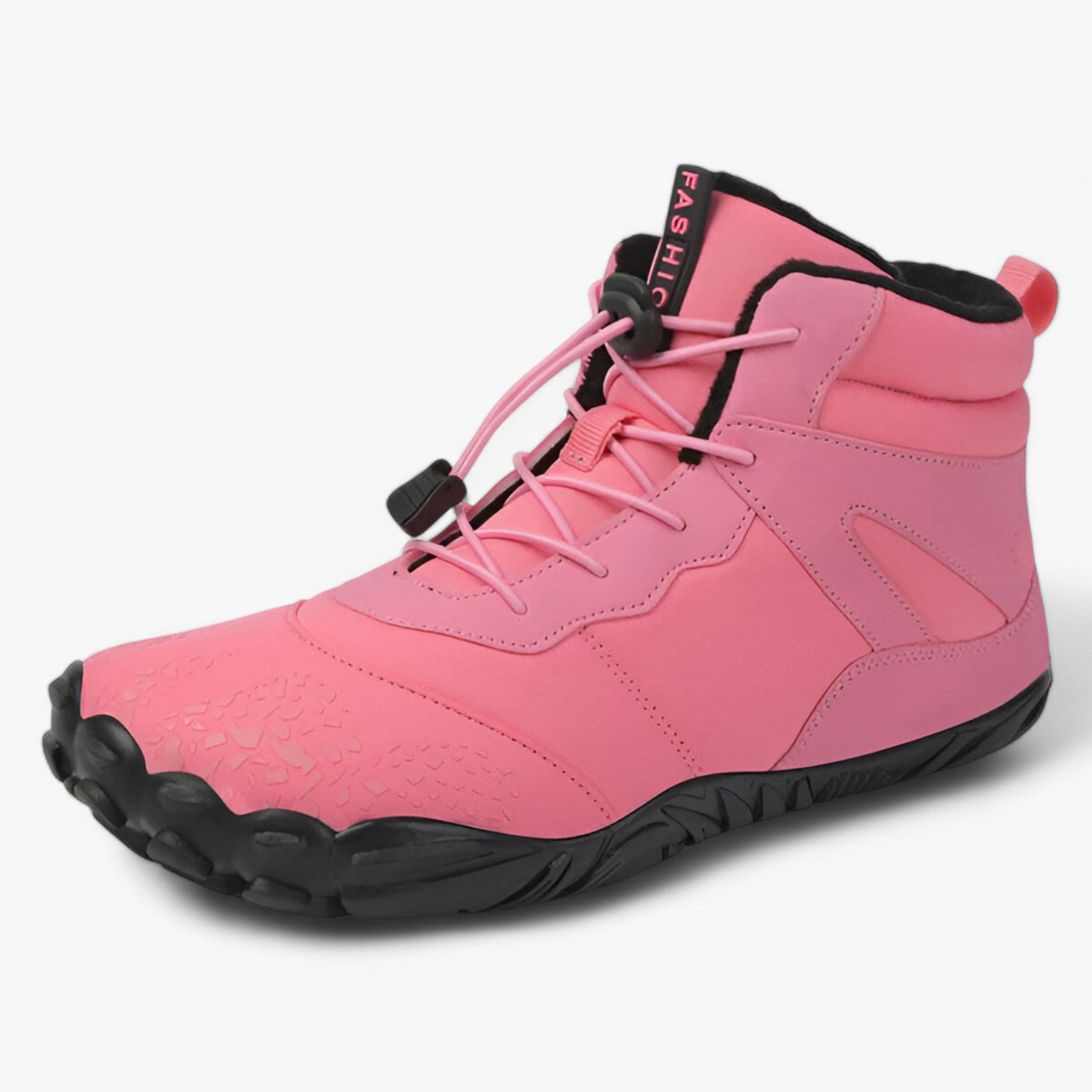 Shoes : Schoenen Dames Mosterdgeel - Blote Voeten - Natuurlijke Comfort in Roze van Pantino