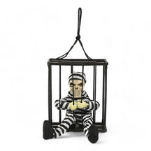 home & garden : Praatgriezelige Animatronische Gevangen Skeleton - Eng Halloween Decor met Licht en Geluid in A van Pantino