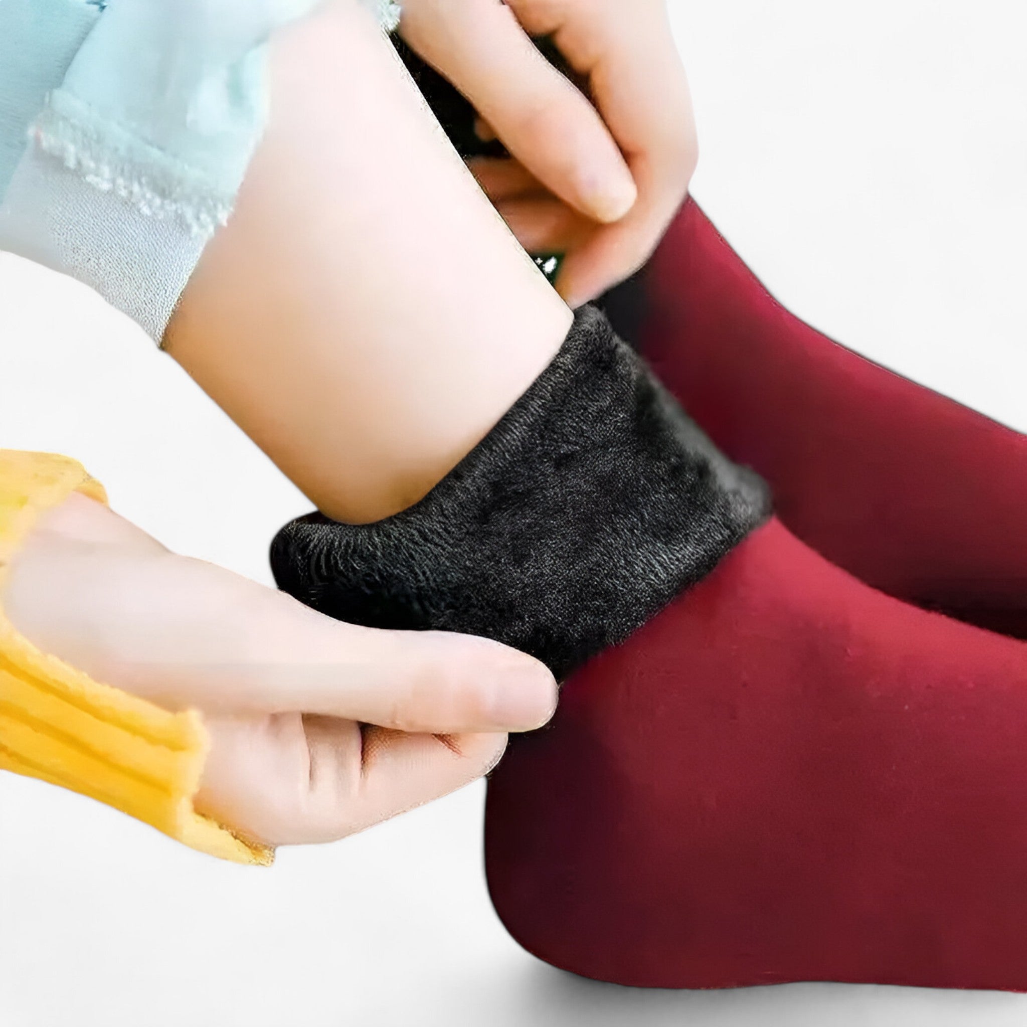Socks : Sokken van Fluweelachtig Wol - Ultieme Winterwarmte (1 Paar + 1 Paar Gratis) - Grijs in van Pantino