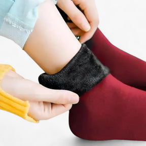 Socks : Sokken van Fluweelachtig Wol - Ultieme Winterwarmte (1 Paar + 1 Paar Gratis) - Grijs in van Pantino