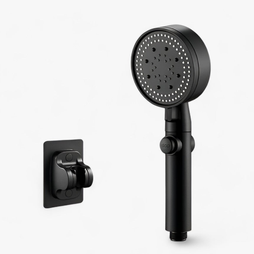 home & garden : Aquaboost Douchekop - Krachtige en Aanpasbare Douches - Stijl 1-zilver in Stijl 1-Zwart statief van Pantino