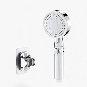 home & garden : Aquaboost Douchekop - Krachtige en Aanpasbare Douches - Stijl 1-zilver in Stijl 1-Zilveren standaard van Pantino