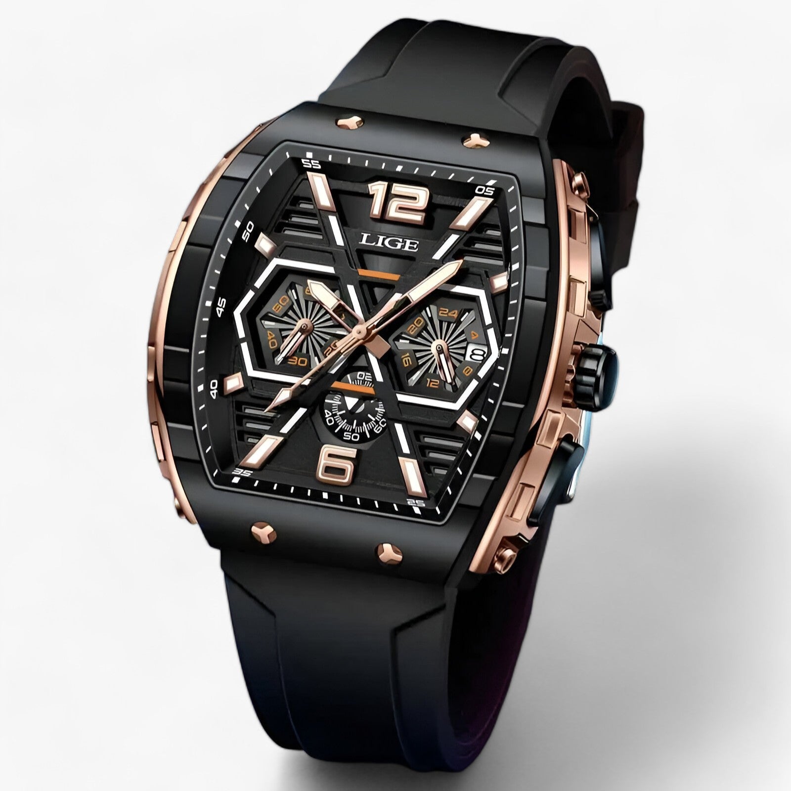 watches : Luxe Waterproof Kvarnurk - Geeft Je Look Precisie in van Pantino