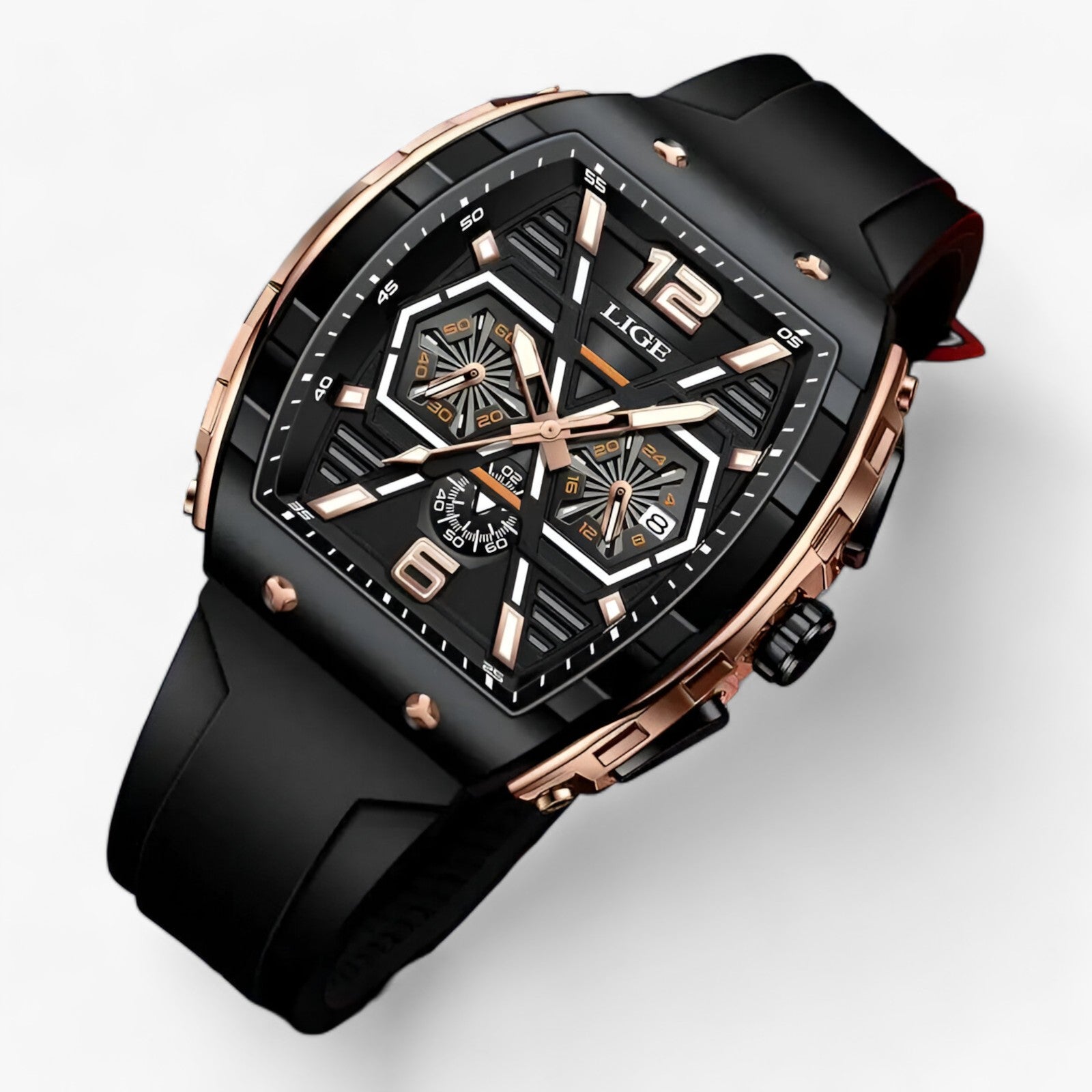 watches : Luxe Waterproof Kvarnurk - Geeft Je Look Precisie in van Pantino