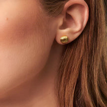 Earrings : Klassieke Charme en Verfijning - Goud in Goud van Pantino