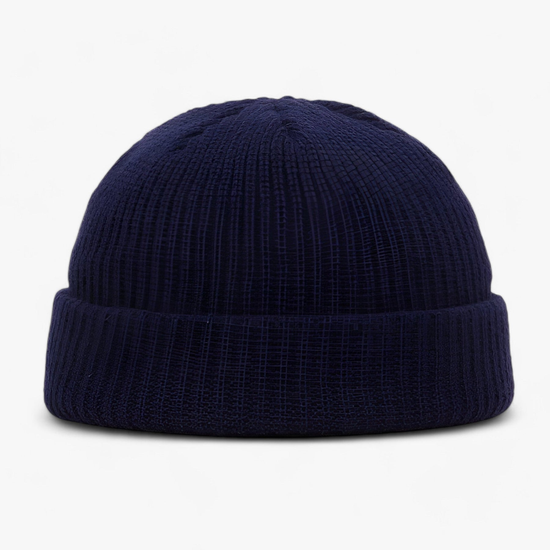 Beanie : Muts Dames Donkergeel - Warme Wintermuts - Comfortabele Vrijetijdstijl voor Iedereen in Marineblauw One size van Pantino