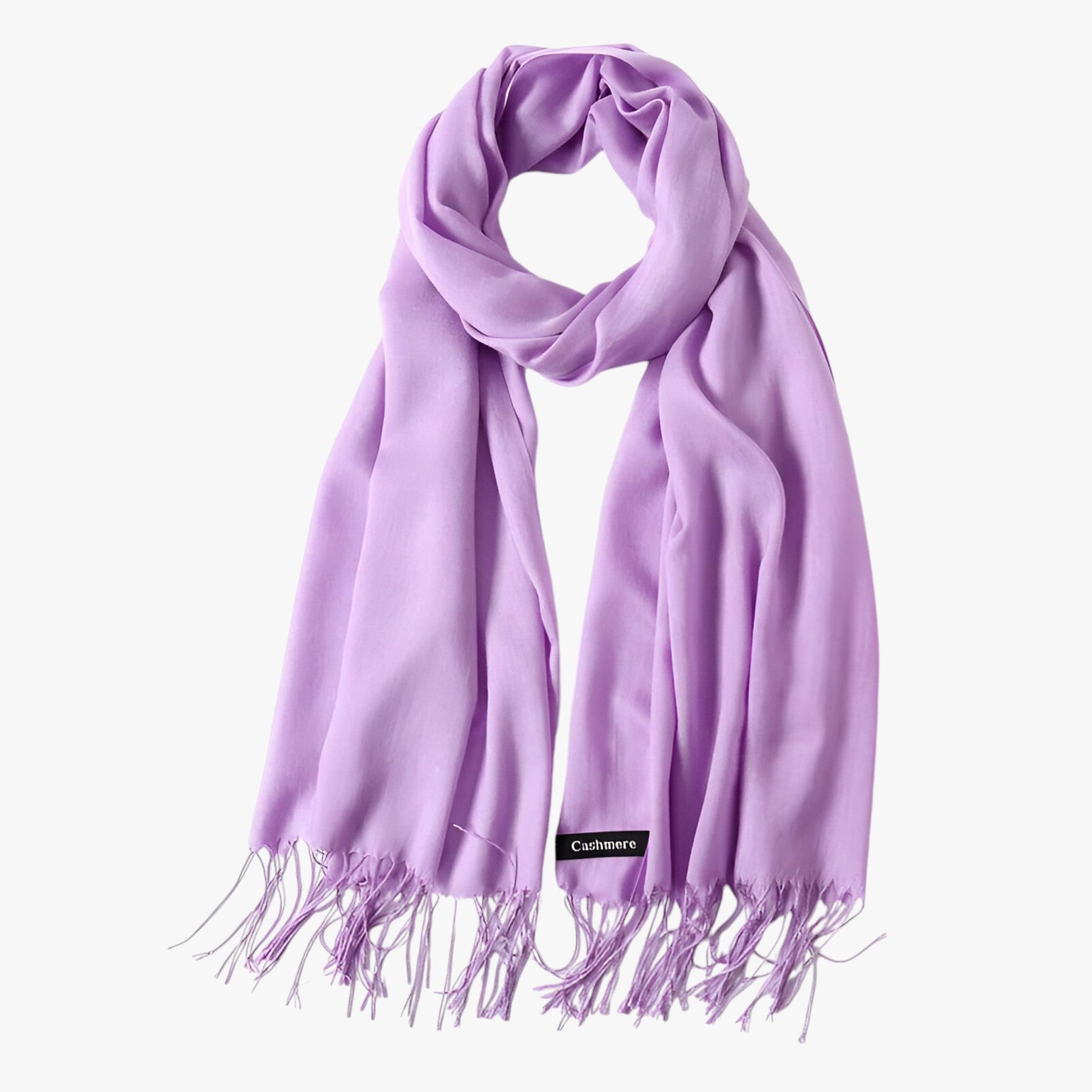 Scarf : Sjaal Dames Koninklijk Blauw - Lange Winter van Tessale voor - Elegant en Veelzijdig in Paars 200x68cm van Pantino