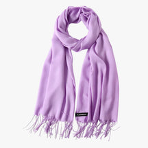 Scarf : Sjaal Dames Koninklijk Blauw - Lange Winter van Tessale voor - Elegant en Veelzijdig in Paars 200x68cm van Pantino