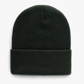 Beanie : Muts Dames Donkergrijs - Unisex Fleece - Zachte Warmte voor Iedereen in Olijfkleur van Pantino