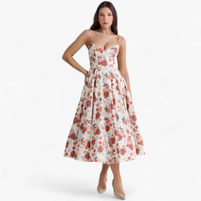 Dress : Elegantie en Comfort voor Elke Gelegenheid in Bloemen van Pantino