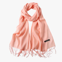 Scarf : Sjaal Dames Koninklijk Blauw - Lange Winter van Tessale voor - Elegant en Veelzijdig in Sneeuwknopkleur 200x68cm van Pantino