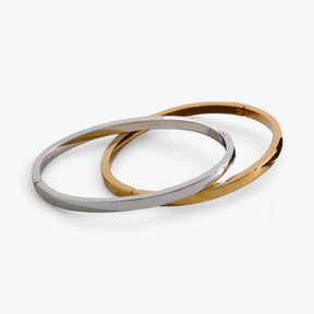 Bracelet : Waterdichte Armband Dames - Minimalistische 18k Gouden Bedel - YH1566A Goud in van Pantino