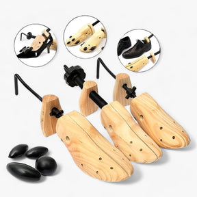 Shoe Stretcher : Schoenverbreder Verstelbaar Hout - Comfortabel & Effectief voor Brede Voeten in van Pantino