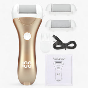 Electric Callus Remover : Lima voor Voeten - Elektrische Epilator voor Eelt - Maakt de Voeten Glad in Goud-zonder doos van Pantino