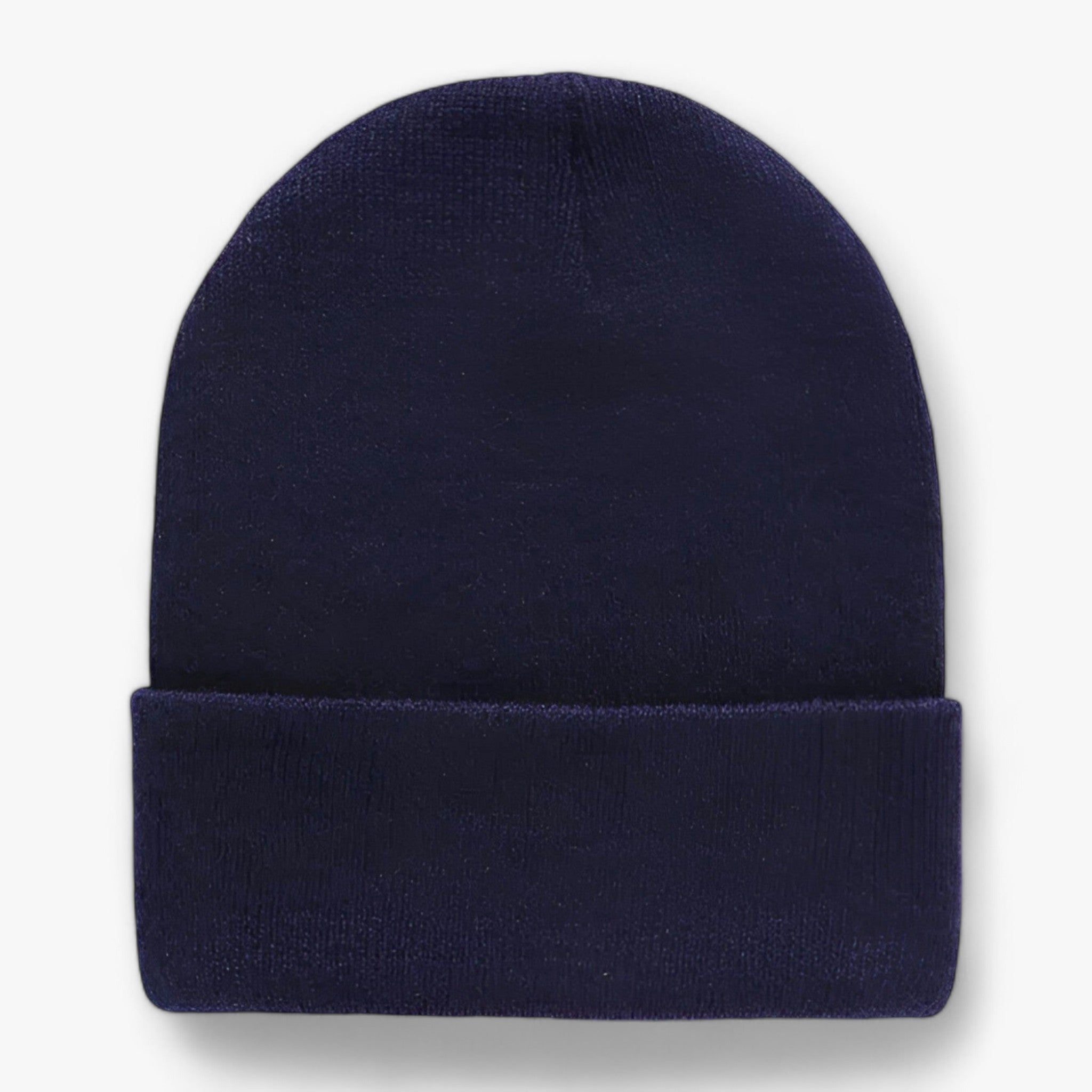 Beanie : Muts Dames Donkergrijs - Unisex Fleece - Zachte Warmte voor Iedereen in Marineblauw van Pantino