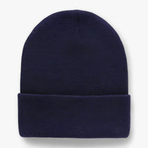 Beanie : Muts Dames Donkergrijs - Unisex Fleece - Zachte Warmte voor Iedereen in Marineblauw van Pantino