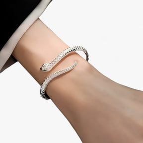 Bracelet : Slangenarmband - Zilveren Charme & Elegant in van Pantino