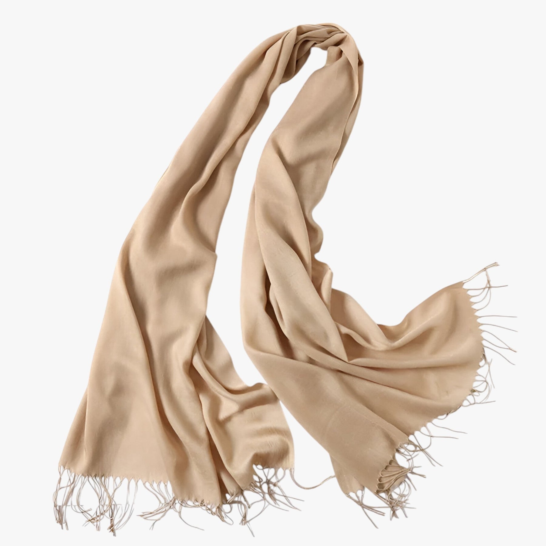 Scarf : Sjaal Dames Koninklijk Blauw - Lange Winter van Tessale voor - Elegant en Veelzijdig in Kaki 200x68cm van Pantino