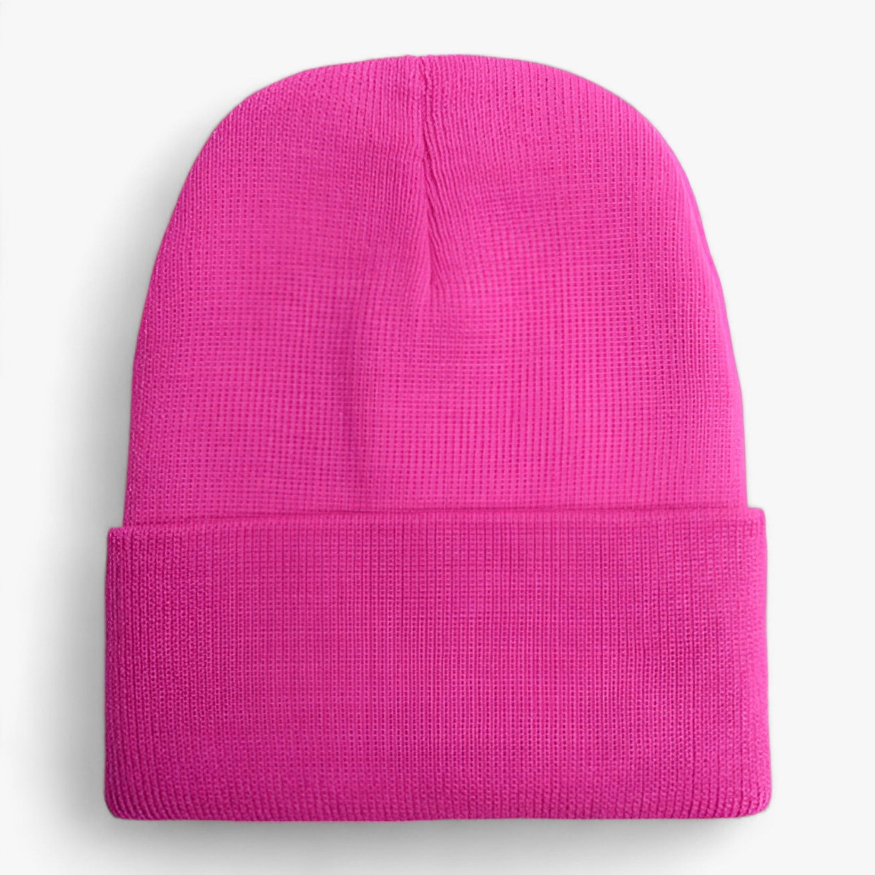 Beanie : Muts Dames Donkergrijs - Unisex Fleece - Zachte Warmte voor Iedereen in Roze Rood van Pantino