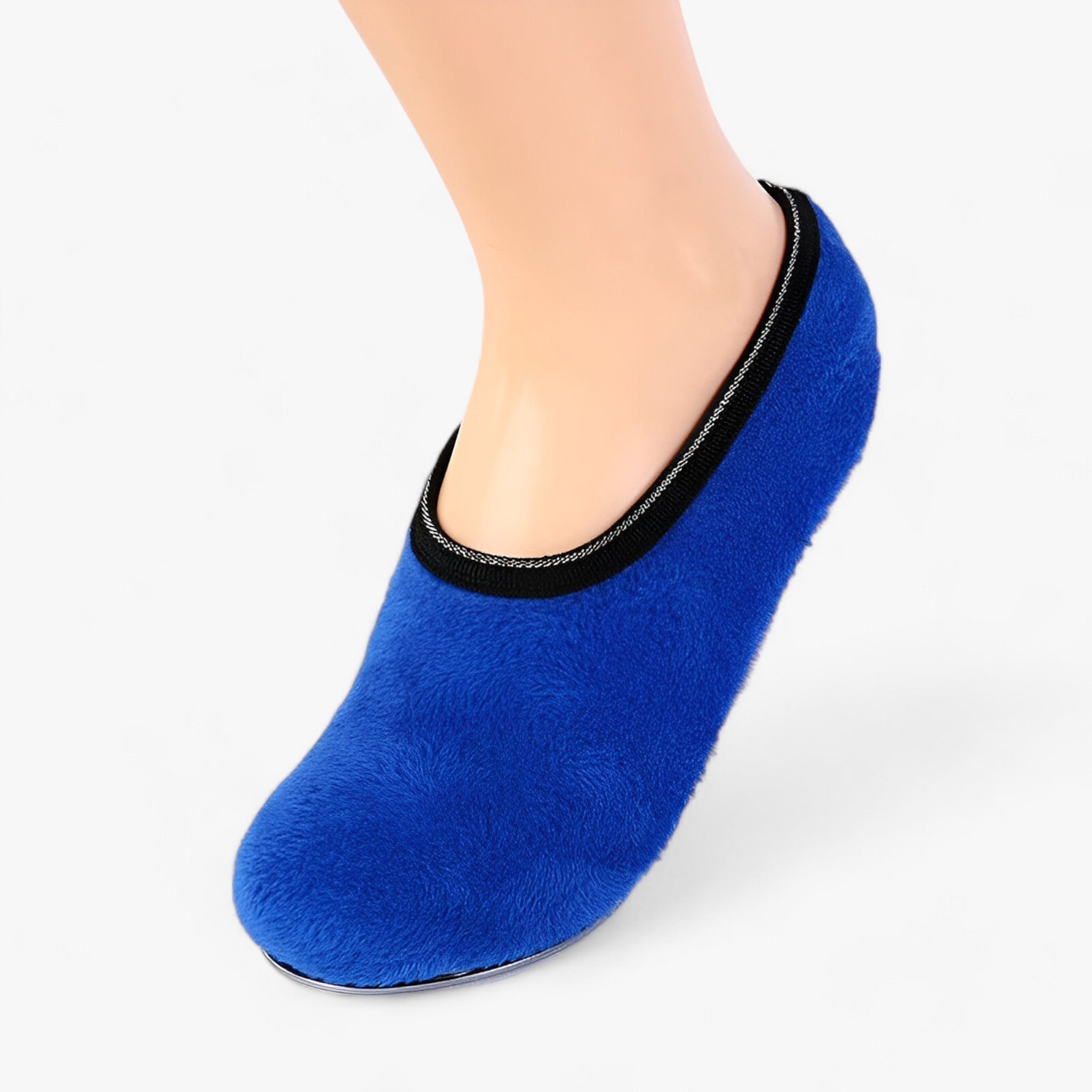 other : Gezellige Bodensokken - Antislipwarmte (1 Paar + 1 Paar Kosteloos) - Blauw in Koningsblauw van Pantino