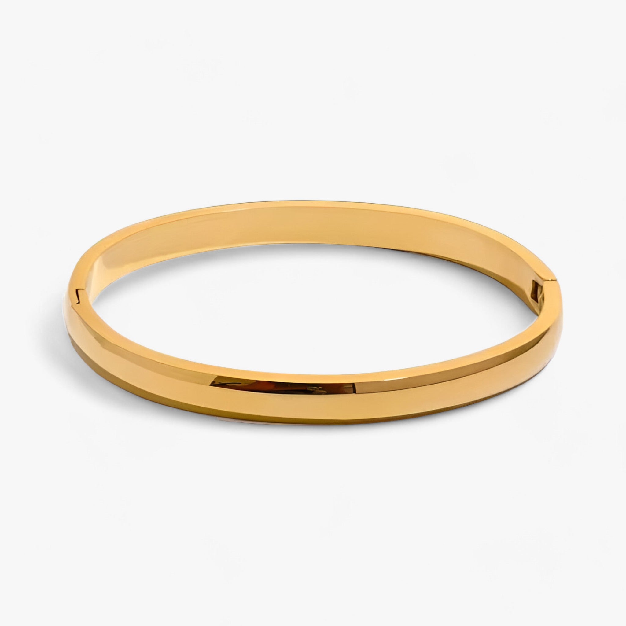 Bracelet : Waterdichte Armband Dames - Minimalistische 18k Gouden Bedel - YH1566A Goud in YH1680A Goud van Pantino