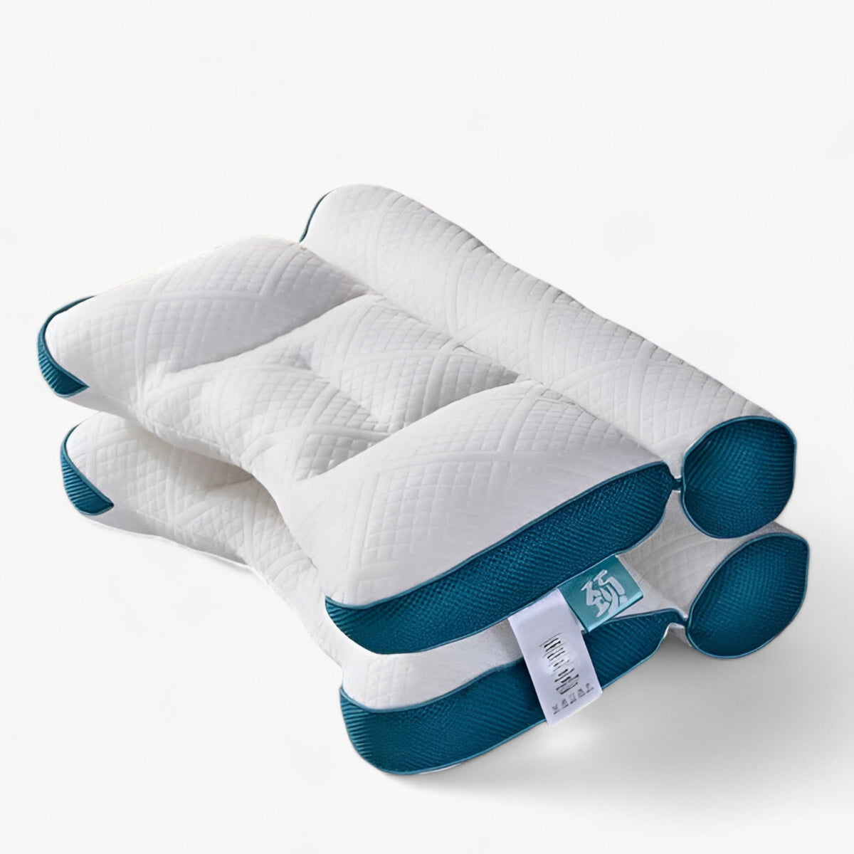 home & garden : Ortopedisch Kussen - Vermindert Nekpijn en Bevordert Betere Slaap in Blauw van Pantino