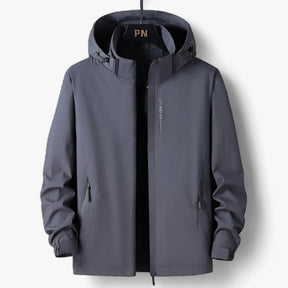 outdoor equipment : Grote Maten Kapuzenshirt - Waterdichte Windbreaker voor Buitenavonturen - Wit in Grijs van Pantino