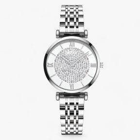 watches : Horloge Dames Zilver - Luxe RVS - Elegant en Tijdloos in Zilver van Pantino