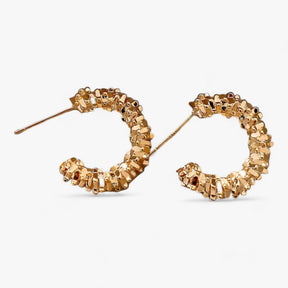 Earrings : Oorbellen Dames - Gedraaide Golf - Vintage Luxe in van Pantino