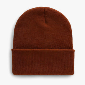 Beanie : Muts Dames Donkergrijs - Unisex Fleece - Zachte Warmte voor Iedereen in Karamel van Pantino
