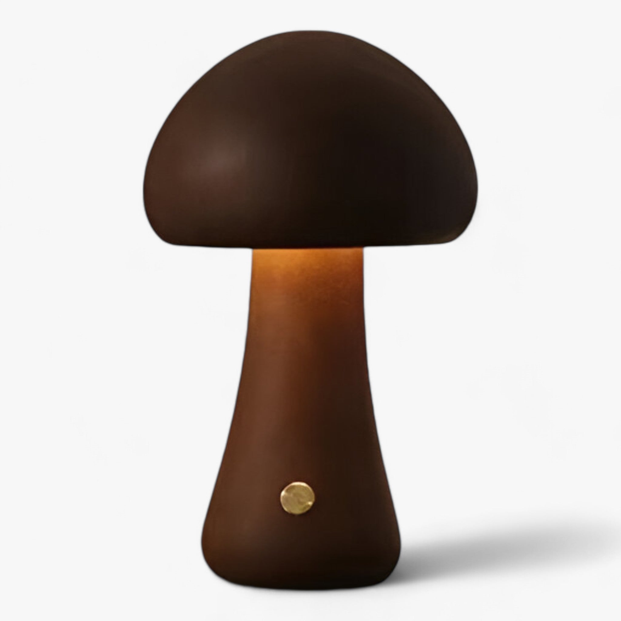 home & garden : LED Nachttafel Lamp Ins - Houten Lamp met Aanraaksensor voor de Kinderkamer in A Een Walnoot van Pantino