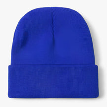 Beanie : Muts Dames Donkergrijs - Unisex Fleece - Zachte Warmte voor Iedereen in Donkerblauw van Pantino