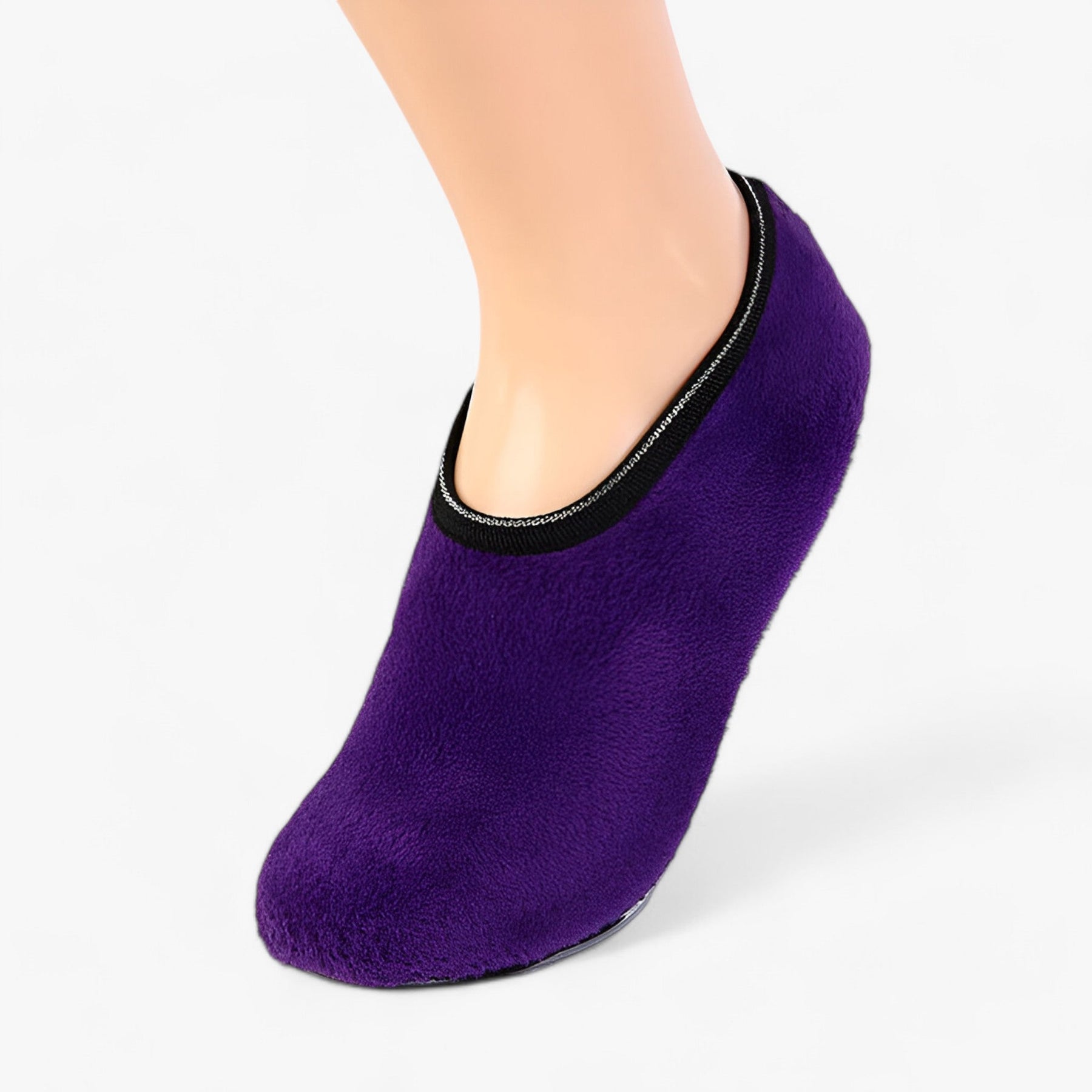 other : Gezellige Bodensokken - Antislipwarmte (1 Paar + 1 Paar Kosteloos) - Blauw in Violet van Pantino