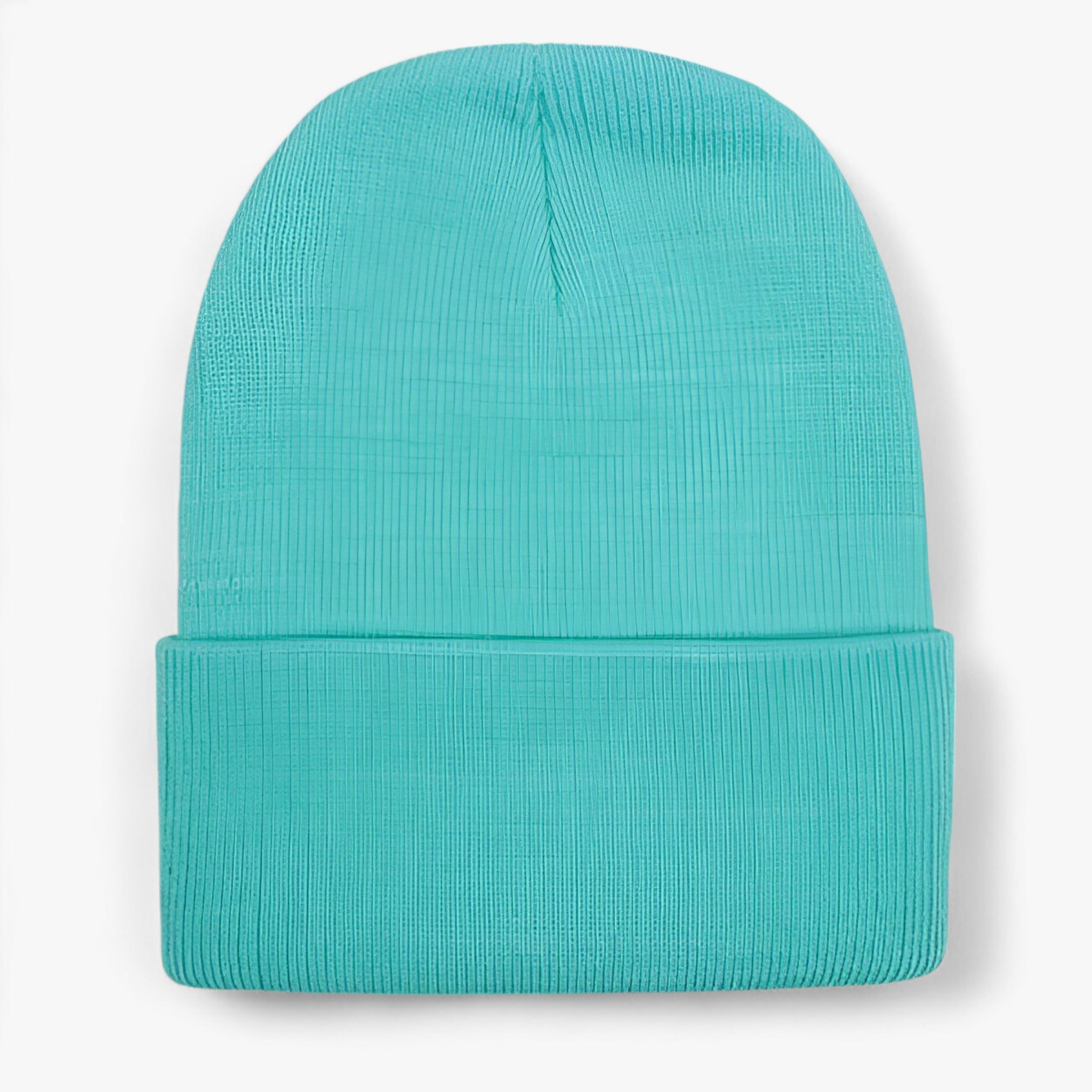 Beanie : Muts Dames Donkergrijs - Unisex Fleece - Zachte Warmte voor Iedereen in Waterblauw van Pantino