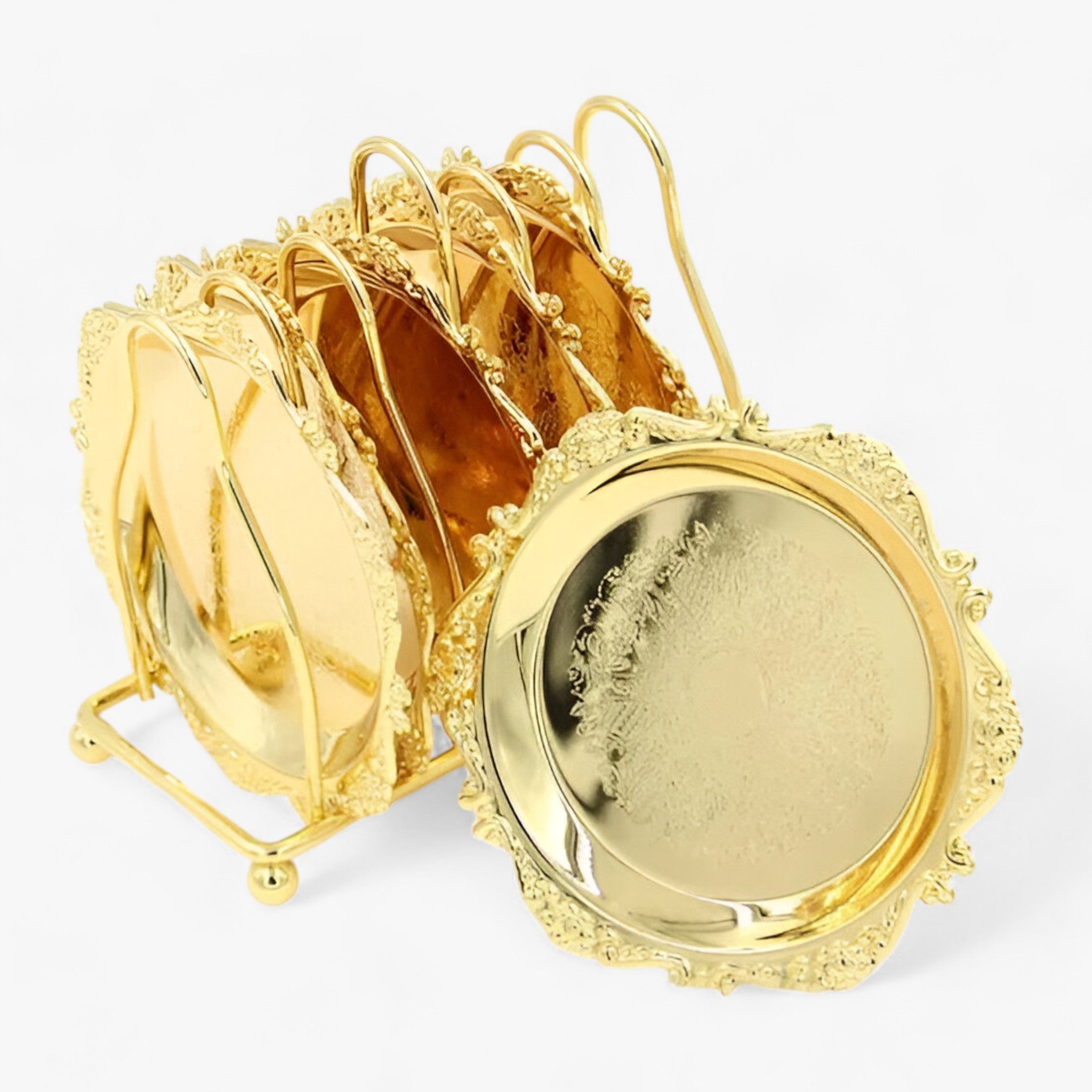 home & garden : In Verguld Zinklegering - Vintage Bar Decor - Goud 6Stuks in Goud 6Stuks van Pantino