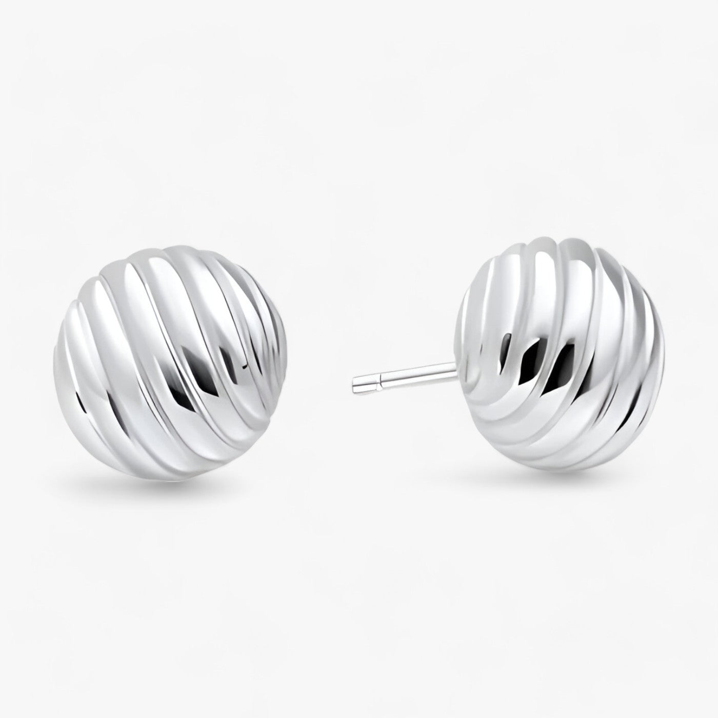 Earrings : Klassieke Charme en Verfijning - Goud in Zilverkleurig van Pantino