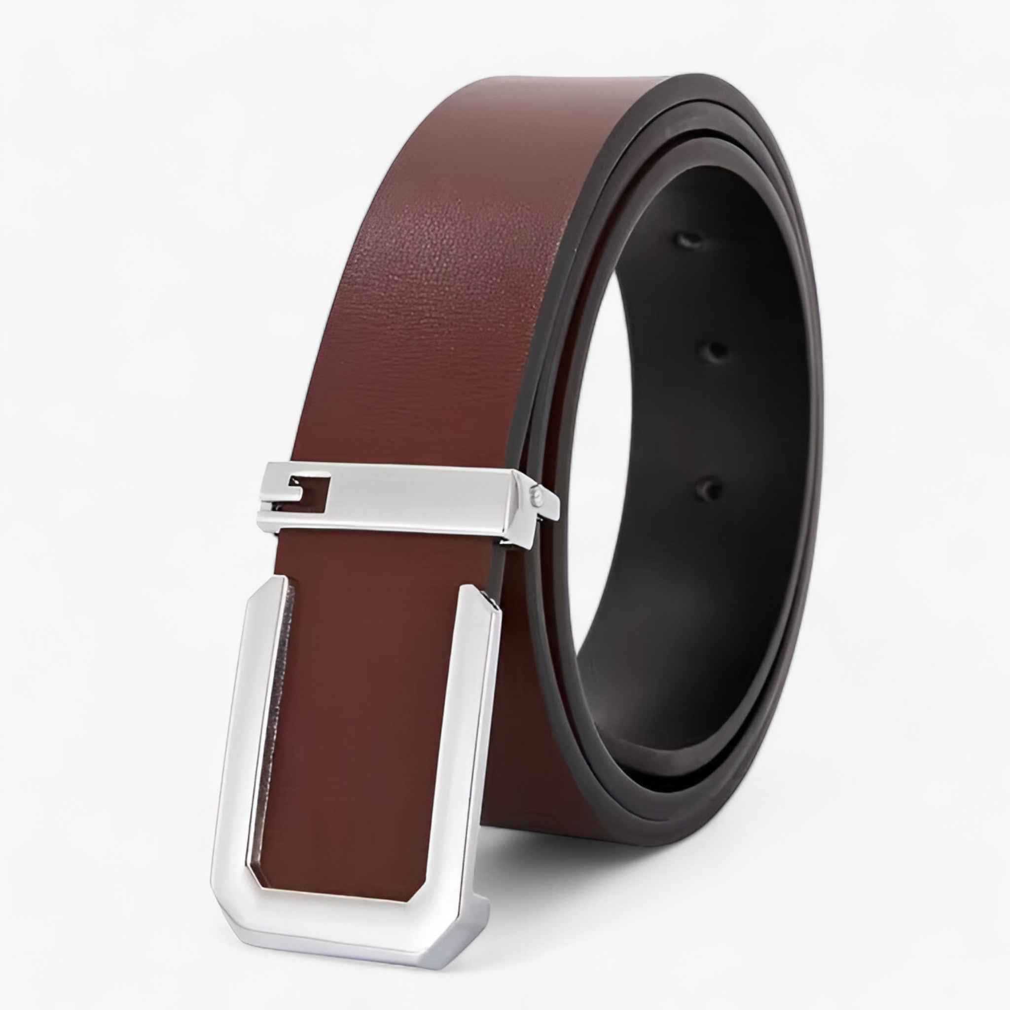Women's Belt : Herenriem van Echt Zwart Leer - Ambachtelijke Luxe voor een Onderscheidende Stijl in Bianco van Pantino