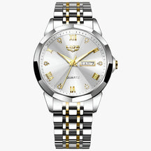 watches : Elise Damur - Elegant en Praktisch voor Elke Gelegenheid - Zilver Zwart in Roségoud wit van Pantino