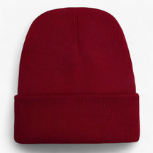 Beanie : Muts Dames Donkergrijs - Unisex Fleece - Zachte Warmte voor Iedereen in Wijnrood van Pantino
