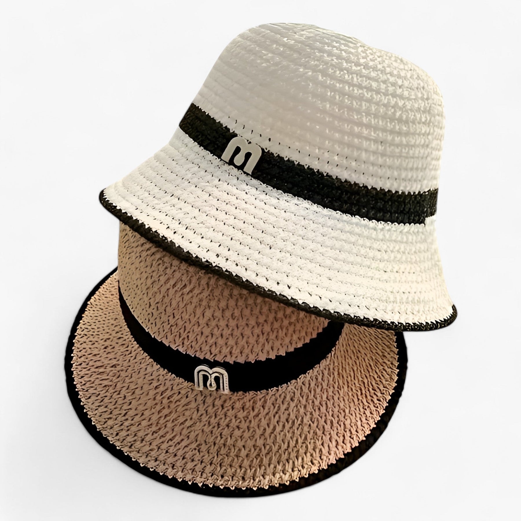 Sun Hat : Zomerhoed voor Dames - Brede Rand voor Bescherming Tegen de Zon - Khaki in van Pantino