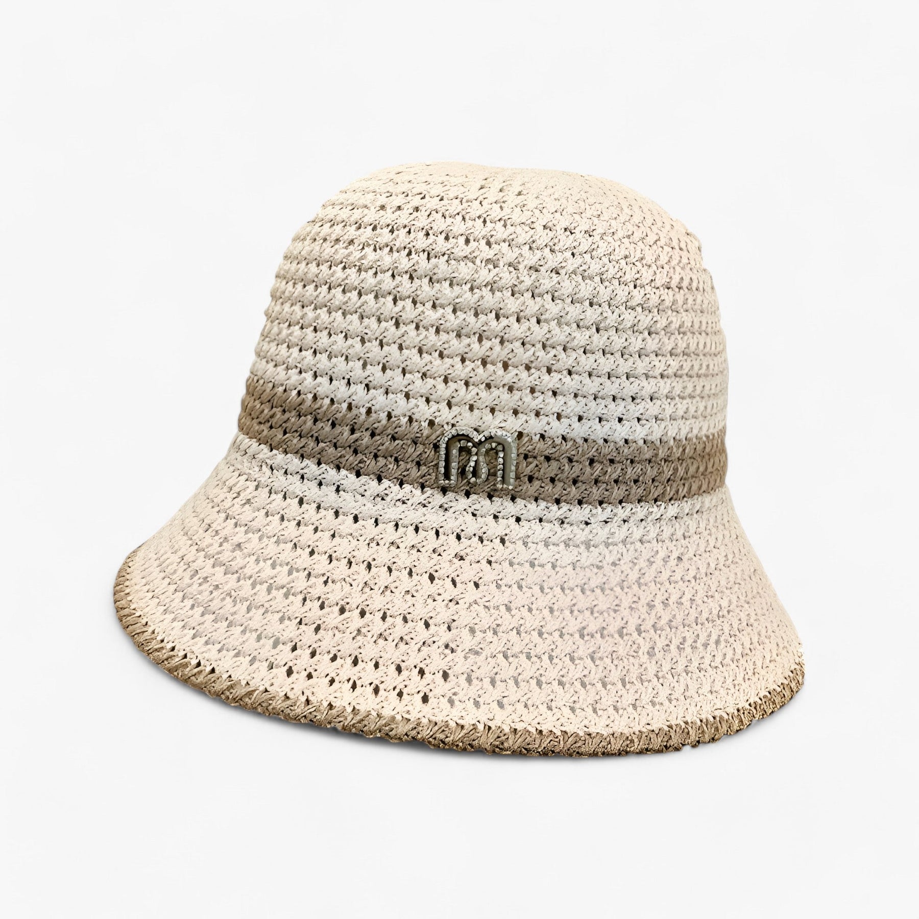 Sun Hat : Zomerhoed voor Dames - Brede Rand voor Bescherming Tegen de Zon - Khaki in Beige van Pantino