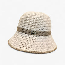 Sun Hat : Zomerhoed voor Dames - Brede Rand voor Bescherming Tegen de Zon - Khaki in Beige van Pantino