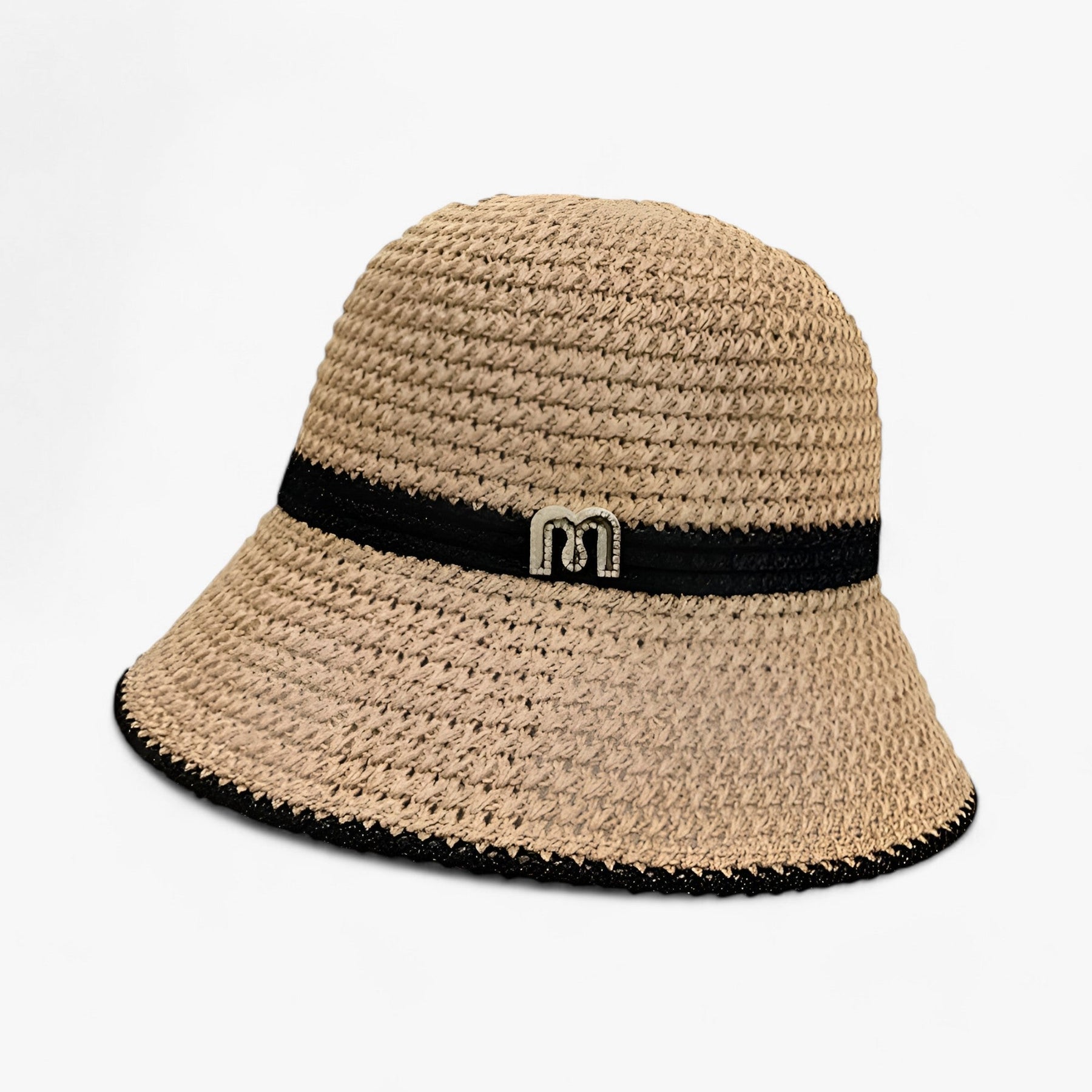 Sun Hat : Zomerhoed voor Dames - Brede Rand voor Bescherming Tegen de Zon - Khaki in Khaki van Pantino