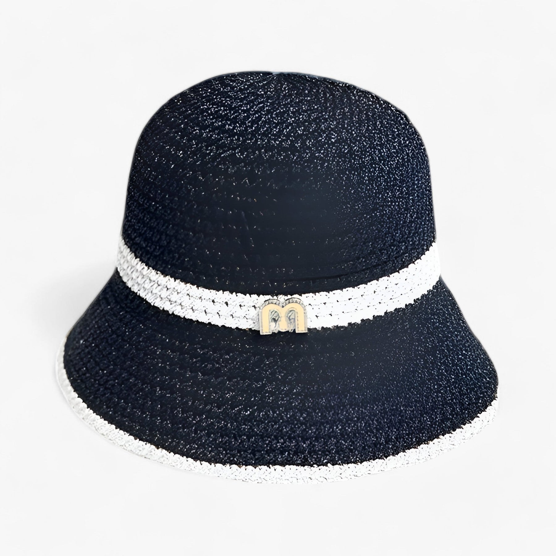 Sun Hat : Zomerhoed voor Dames - Brede Rand voor Bescherming Tegen de Zon - Khaki in Zwart van Pantino