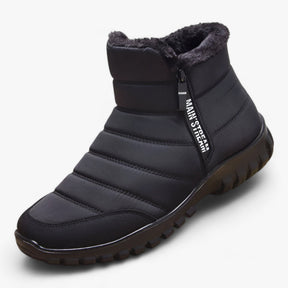 Snow Boots : Laarzen Heren Bruin - Winterlaarzen voor - Waterdicht en Warm in de Winter in Zwart van Pantino