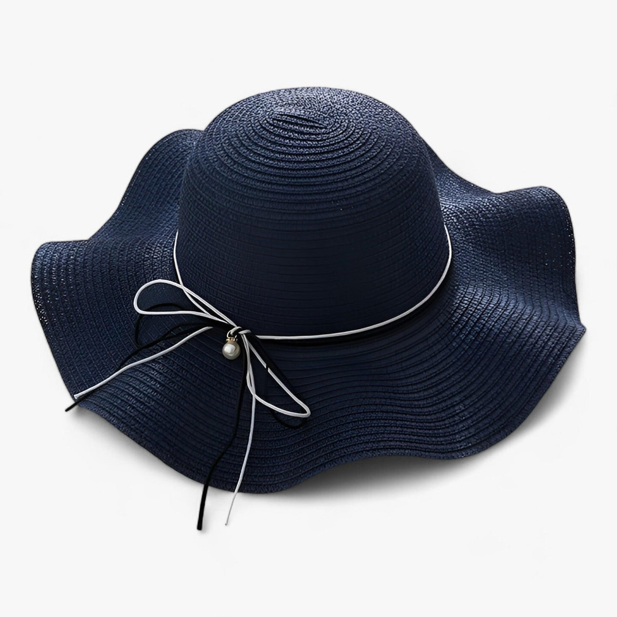 Sun Hat : Hoed Khaki - Zomerstrandhoed - Blijf Stijlvol en Beschermd Tegen de Zon in Navy 56-58CM van Pantino